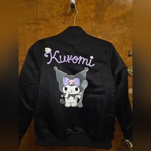 Sanrio Kuromi Black Kids Puffer Jacket